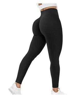 Seamless Scrunch Butt Lifting Leggings High Waist Yoga Pants Squat Proof